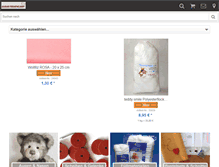 Tablet Screenshot of kuscheltiernews-shop.de